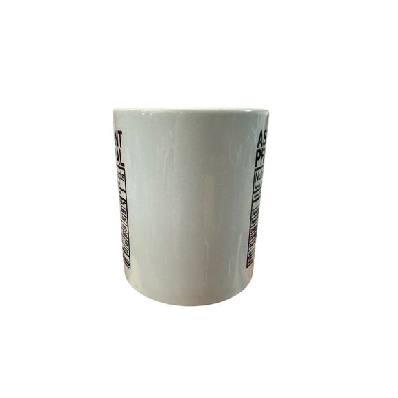 ThisWear Assistant Principal Gifts Assistant Principal Nutrional Facts Label Mug - Picture 5 of 6